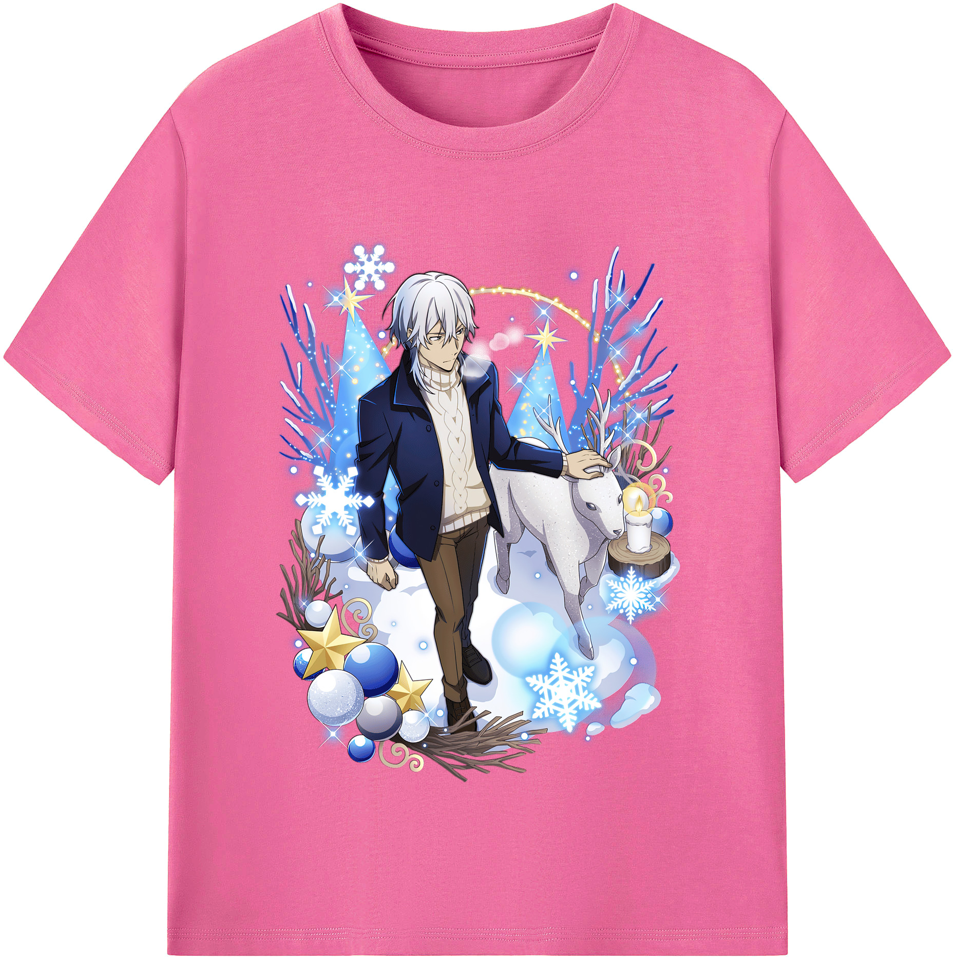 （画像用） 文豪ストレイドッグス Bungo Stray Dogs レディースカジュアルプリントTシャツ（綿100％）